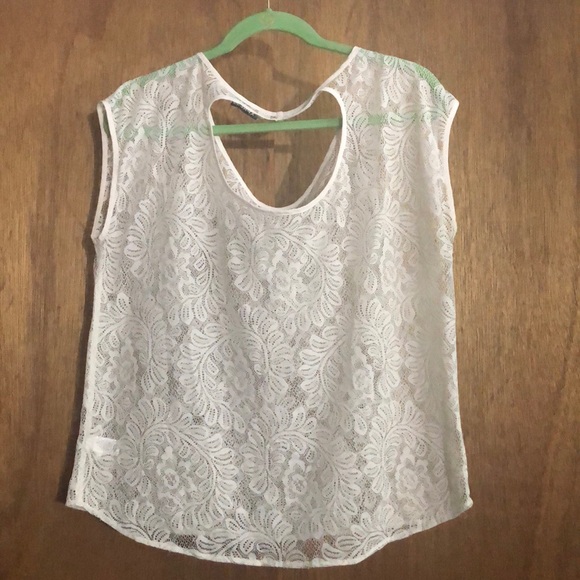 Express Lace Top - Picture 2 of 7